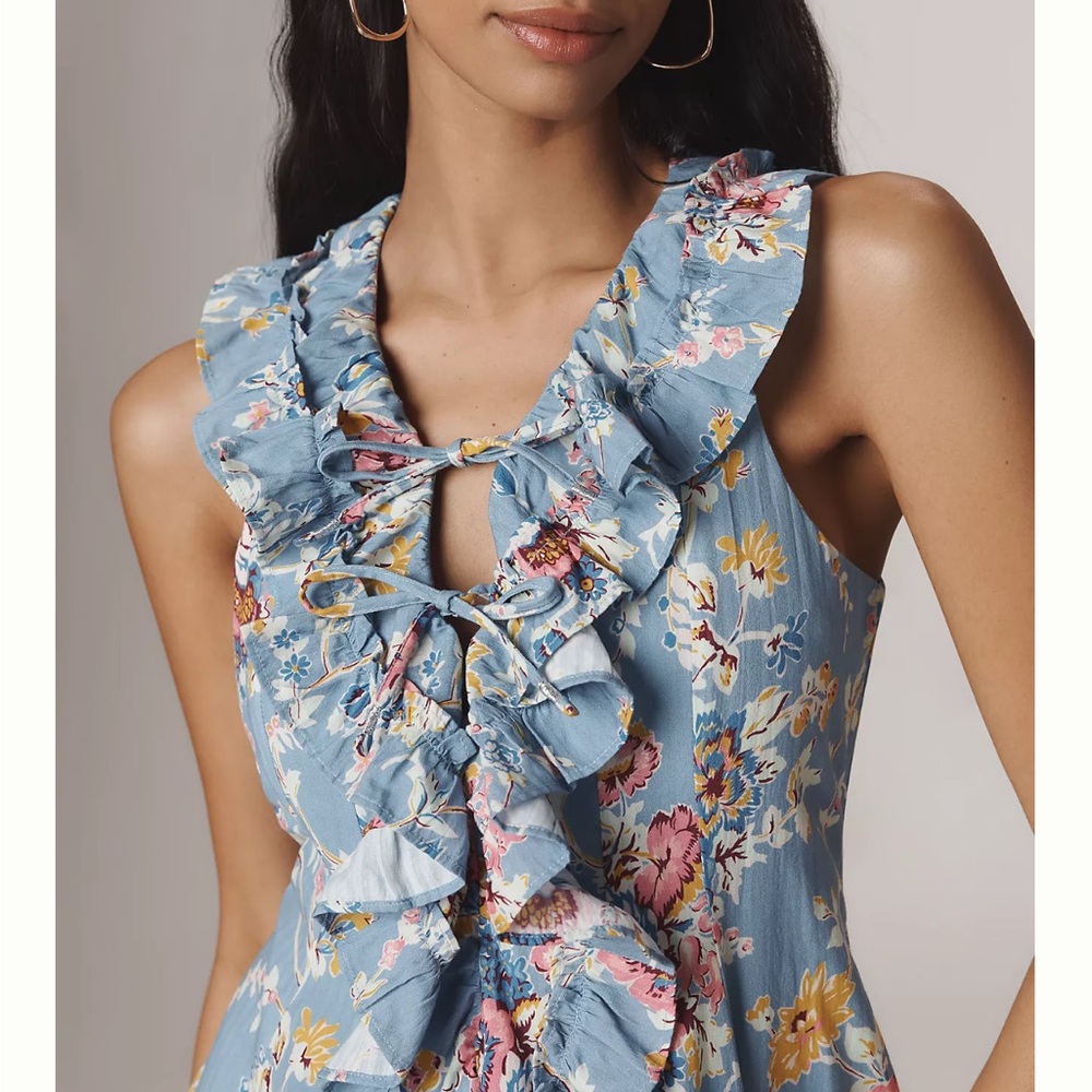 Love the Label Bowie Ruffle Mini Dress - Picture 3 of 10